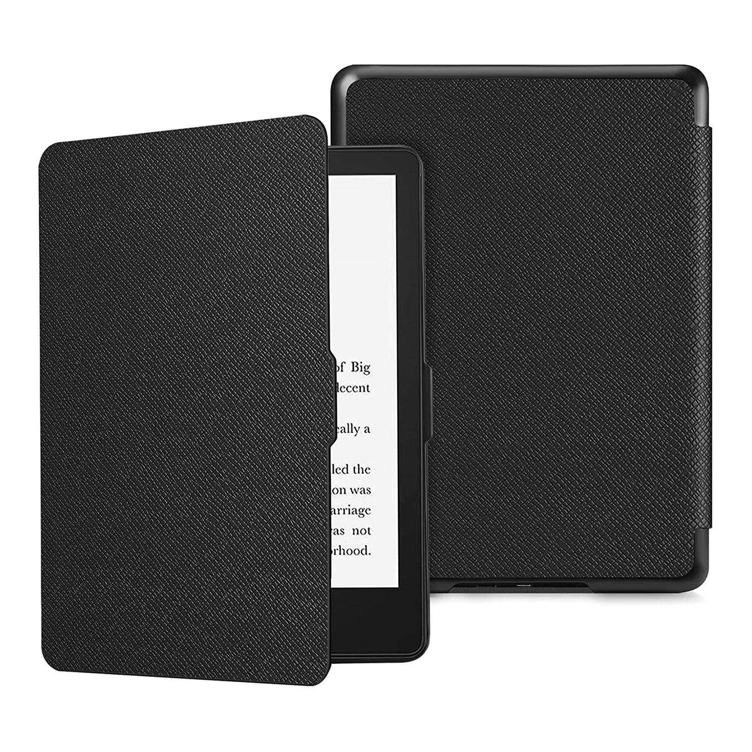 All-new Kindle (11th Gen 2022) Book-Style Vegan Leather Cover – Fintie
