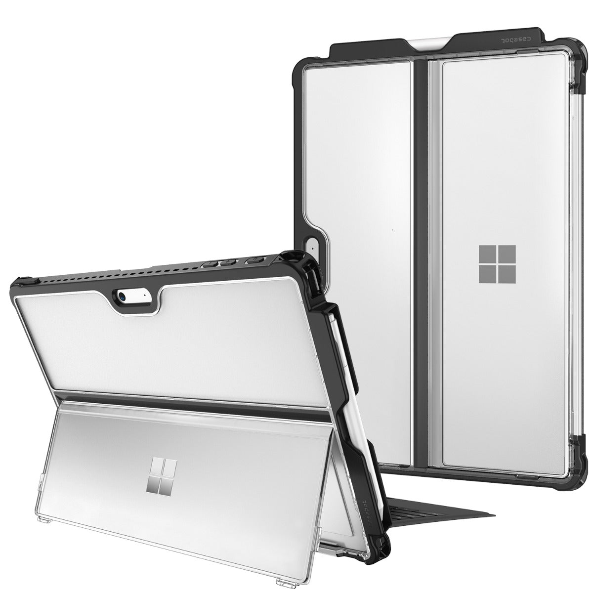 ProCase Microsoft Surface Pro 7 / Pro 6 / Pro 5 /Pro 2017 / Pro 4 / Pro LTE Case, Slim Light Smart Cover Stand Case with Built-in Surface Pen Holder