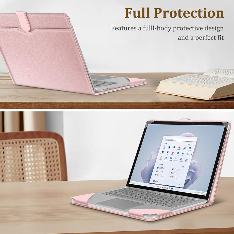 13.5-Inch Surface Laptop 6/5/4/3 PU Leather Sleeve Case | Fintie