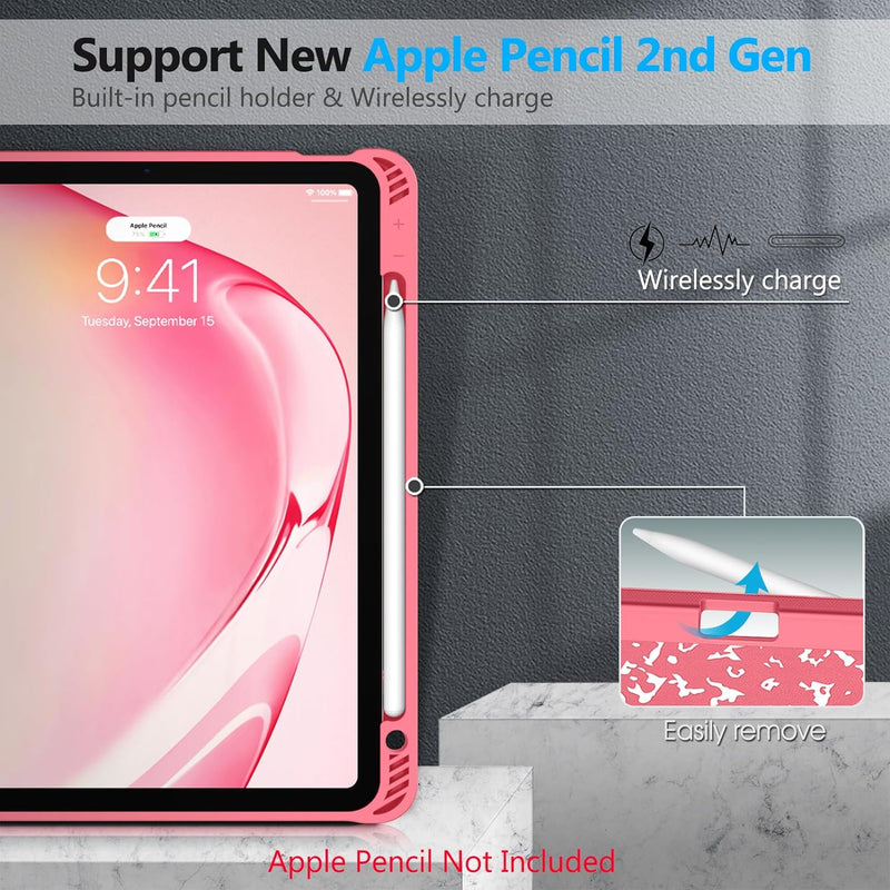iPad Air 11" (M2 chip)/ iPad Air 5th/4th Gen (10.9") Slim Case with Pencil Holder | Fintie