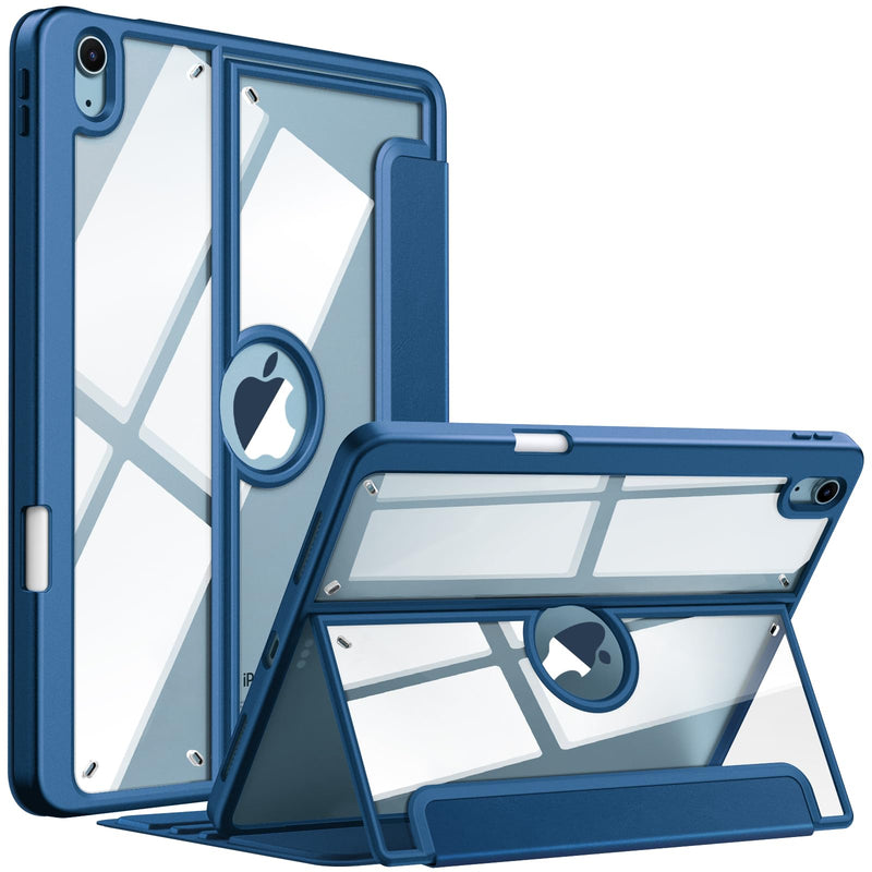 iPad Air 11-inch (M3 Chip 2025, M2 Chip 2024), iPad Air 5th/4th Gen 10.9-inch Shockproof Multi-Angles Viewing Case | Fintie