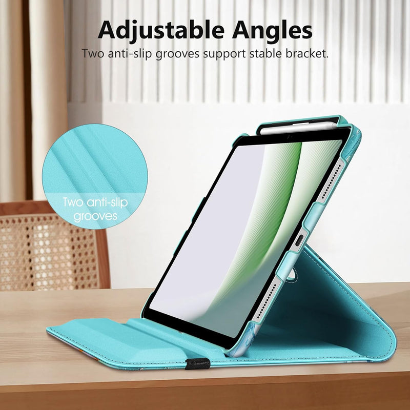 iPad Pro 11-inch 2024 (M4 chip) 360-Degree Swiveling Stand Case | Fintie