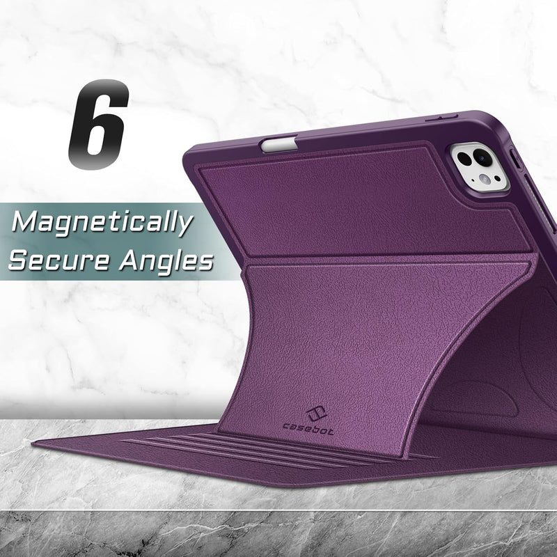 iPad Pro 11-inch (M4 chip, 2024) Magnetic Stand Case [6 Angles] | Fintie