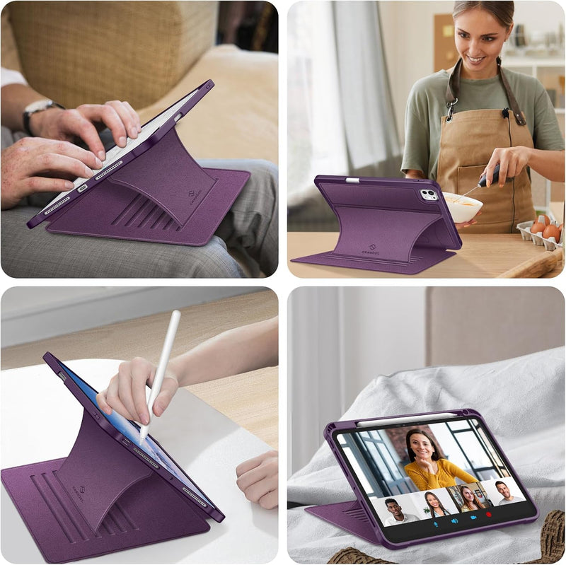 iPad Pro 11-inch (M4 chip, 2024) Magnetic Stand Case [6 Angles] | Fintie