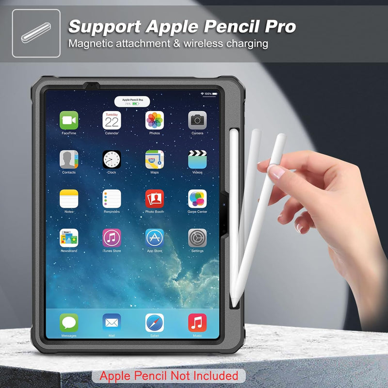 fintie ipad air 11 case with pencil pro holder