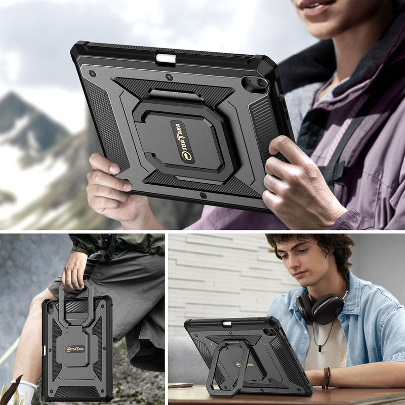 Fintie iPad Air 11 rugged case in black 