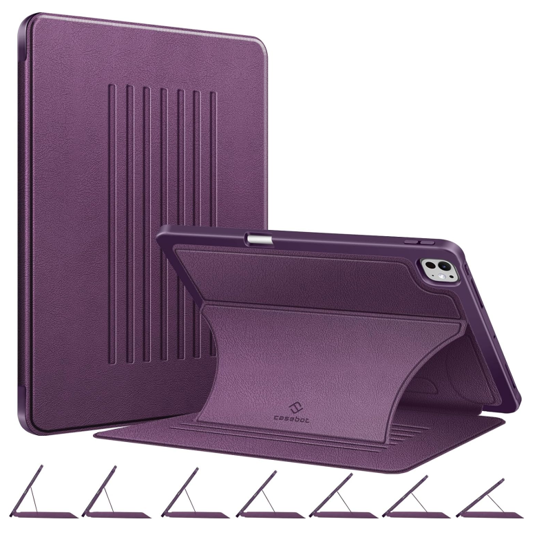 Fintie iPad Pro 13 inch case in purple