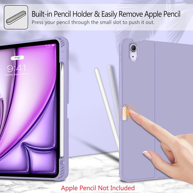 ipad air 13 case with pencil holder