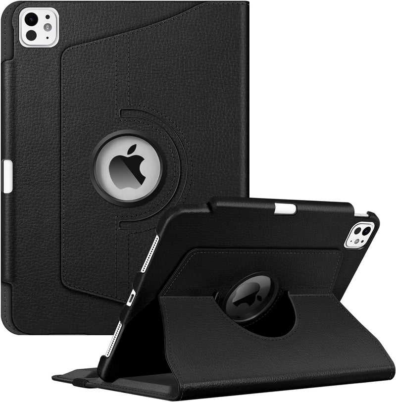 iPad Pro 11-inch 2024 (M4 chip) 360-Degree Swiveling Stand Case | Fintie