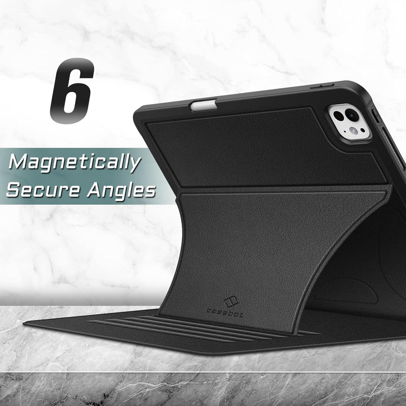 iPad Pro 11-inch (M4 chip, 2024) Magnetic Stand Case [6 Angles] | Fintie