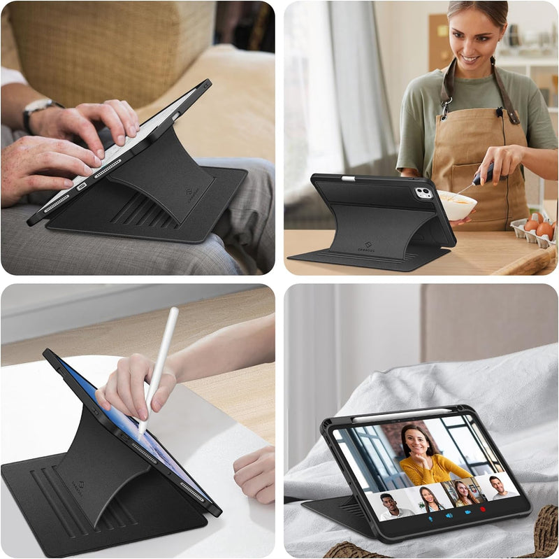 iPad Pro 11-inch (M4 chip, 2024) Magnetic Stand Case [6 Angles] | Fintie