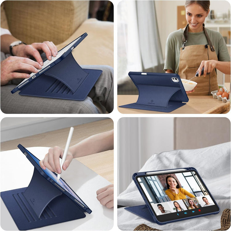 iPad Pro 11-inch (M4 chip, 2024) Magnetic Stand Case [6 Angles] | Fintie