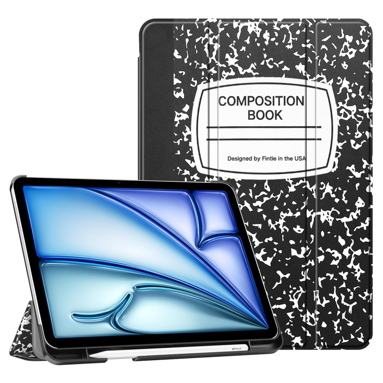 iPad Air 11 (M2 chip)/ iPad Air 5th/4th Gen 10.9" Trifold Case w/ Pencil Holder | Fintie