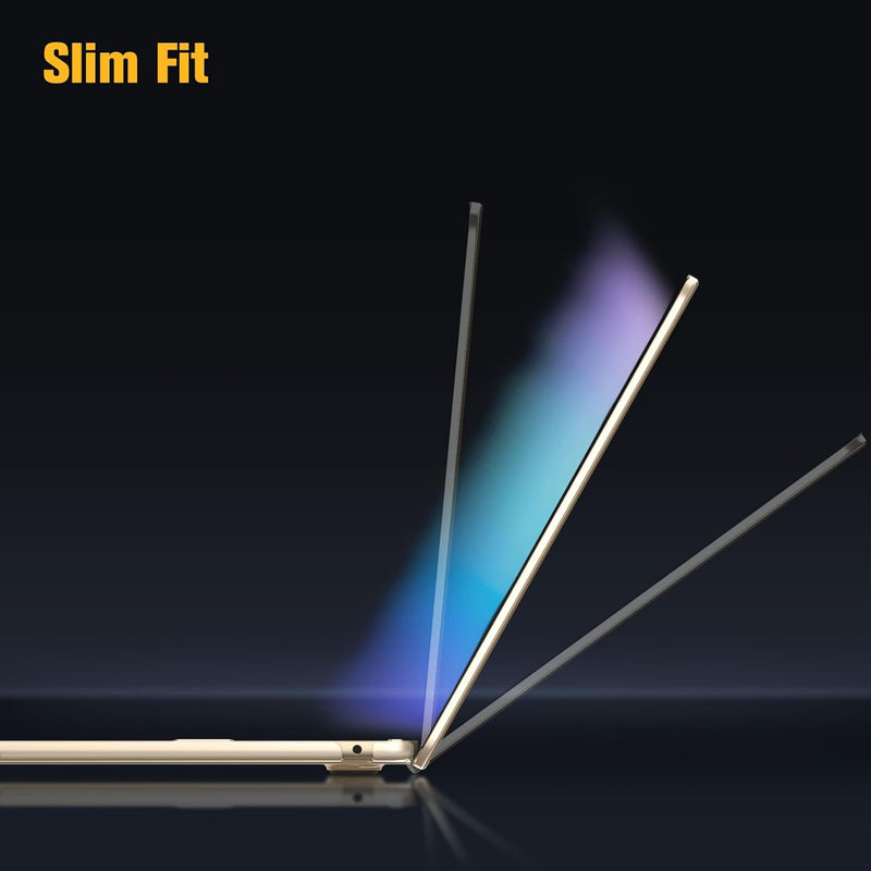 MacBook Air 13.6" M3/M2 Chip (2024/2022) Slim Matte Case | Fintie
