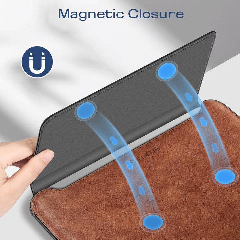 macbook air a2941 sleeve case with magnetic closure