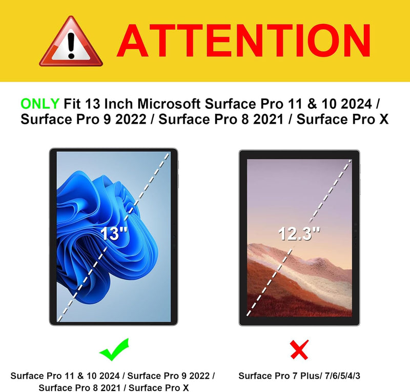 [2 Pack] Screen Protector for 13-inch Microsoft Surface Pro 11 / Surface Pro 10 / Surface Pro 9 / Surface Pro 8 / Surface Pro X