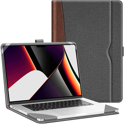FINTIE Coque Compatible avec MacBook Air M2 2022 13.6 Pouces, MacBook Air 13  M1 2020/2019 / 2018 et MacBook Pro 13 M2 M1 (2016-2022), Housse avec Poche  de Document, Or Rose : : Informatique