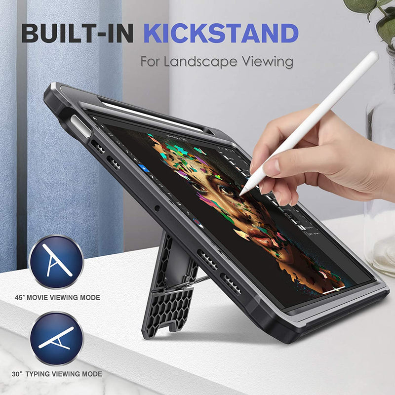 iPad Air 5th/4th Gen 10.9" Rugged Kickstand Case | Fintie