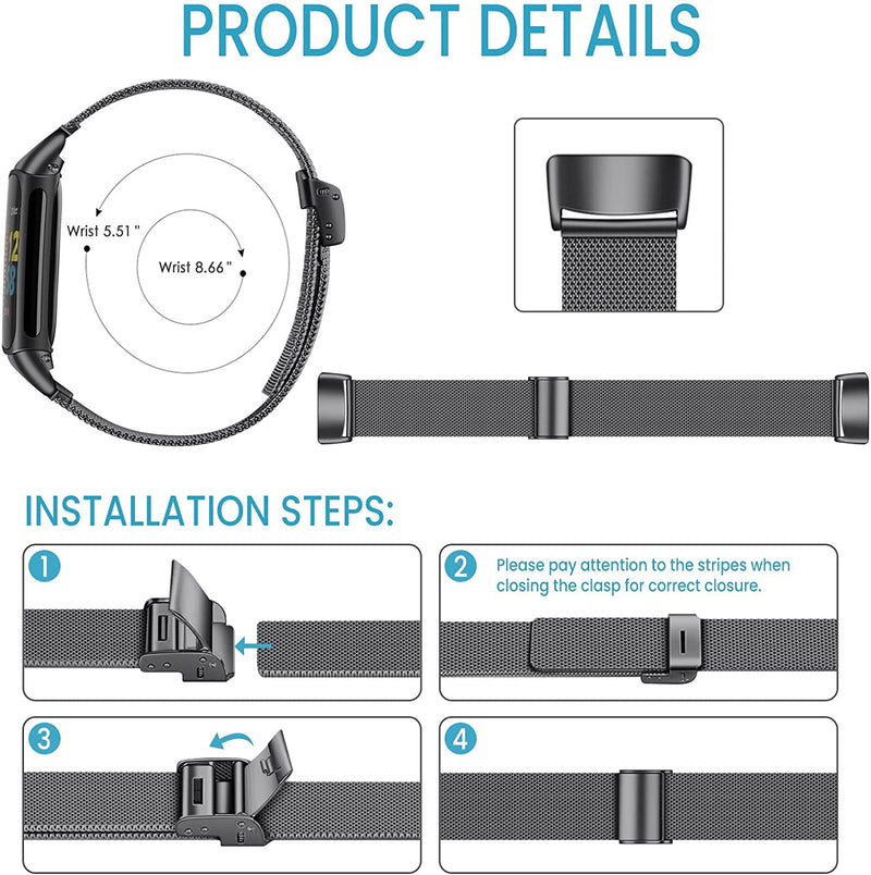 how to install a fitbit charge 5 band 