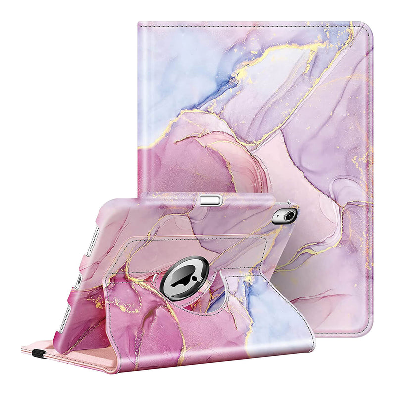 Fintie Rotating Case for iPad Air 11 (M2)/ iPad Air 5th Generation (2022) / iPad Air 4th Generation (2020) 10.9 Inch with Pencil Holder - 360 Degree Rotating Stand Cover with Auto Sleep/Wake